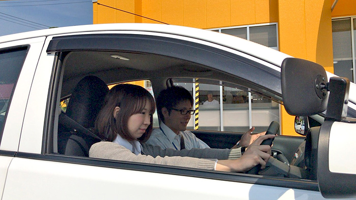 けんなん自動車学校　教習風景